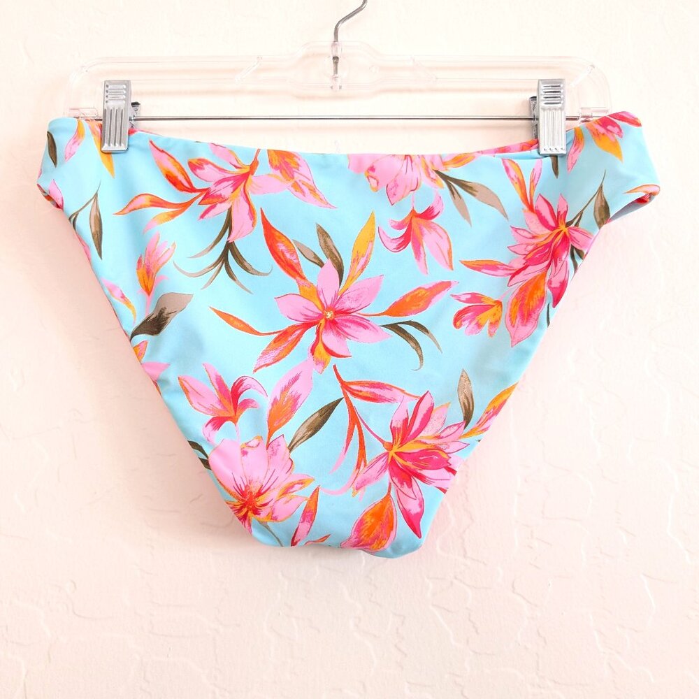 CUPSHE Bikini Bottom‎ M Multicolor Floral Swimwear - Picture 3 of 10